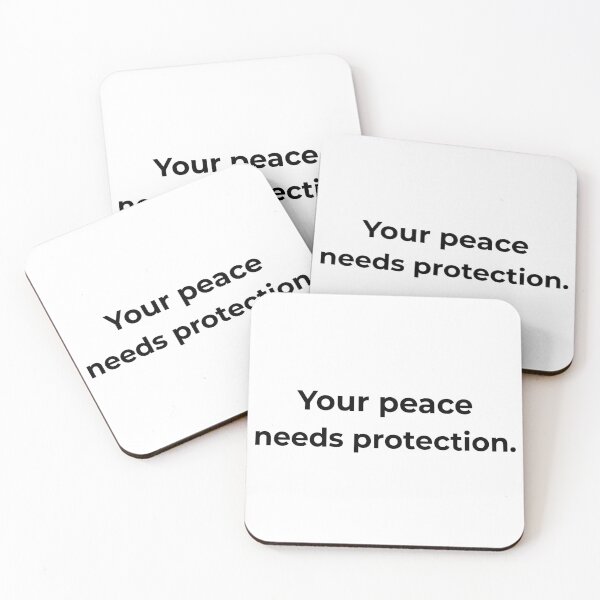 Item preview, Your peace needs protection. designed and sold by MPSTUDIOPL.