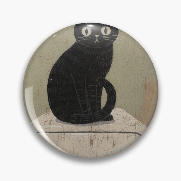 Item preview, Bombay Cat Perched Atop the Refrigerator Folk Art designed and sold by PictorialWhimsy.