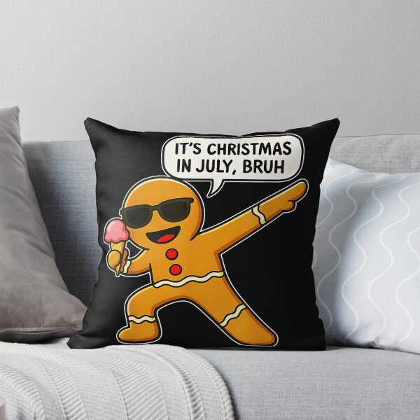 Item preview, It's Christmas In July, Bruh Dabbing Gingerbread Man Summer Holiday Funny Celebration designed and sold by Hugosploosh.
