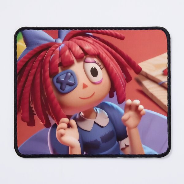 Item preview, Cute Raggedy Doll Digital Circus - 3D Vinyl Figure Aesthetic Art designed and sold by Billy Morfo™.