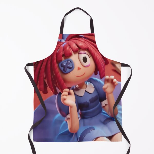 Item preview, Cute Raggedy Doll Digital Circus - 3D Vinyl Figure Aesthetic Art designed and sold by Billy Morfo™.