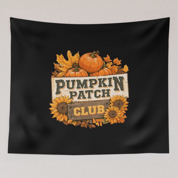 Item preview, Pumpkin Patch Club Vintage Autumn Harvest designed and sold by KAM-KAM-STORE.
