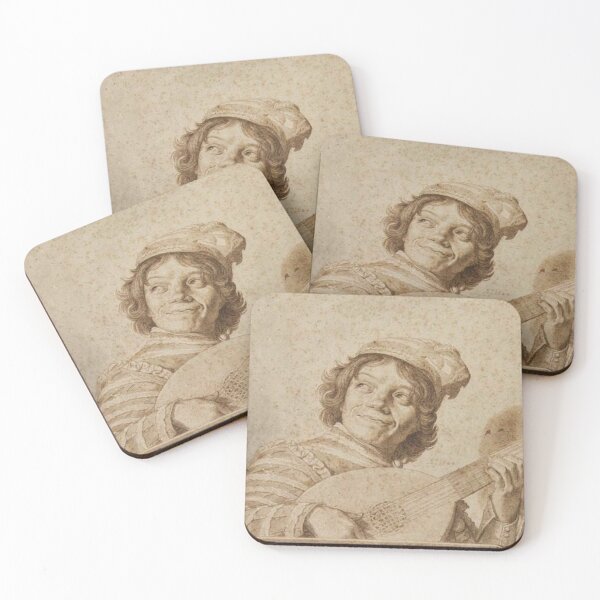 Item preview, The Lute Player, After Frans Hals designed and sold by SharonTheFirst.