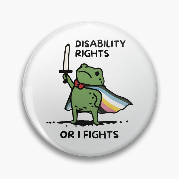 Item preview, Disability Rights Or I Fights designed and sold by kar buncles.