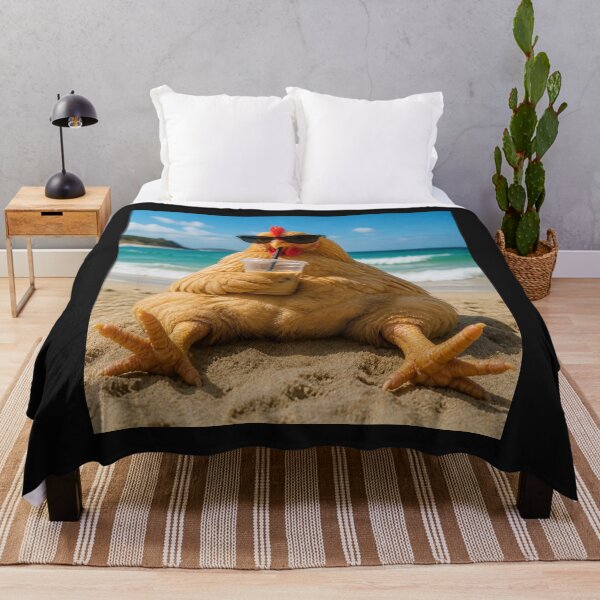 Item preview, Iced Coffee Hen Beach | Cool Chubby Chicken | Funny Summer Animal designed and sold by Reverielook.