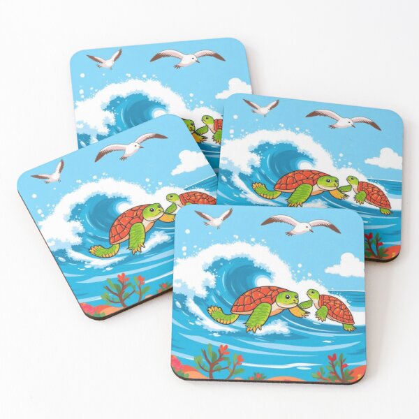 Item preview, cute animal playing sea designed and sold by DayniemFerity4.