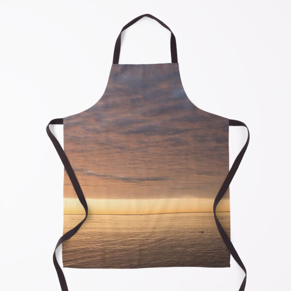 Item preview, Glowing Cloudscape Sunset Over Tranquil Ocean designed and sold by Georgia Mizuleva.
