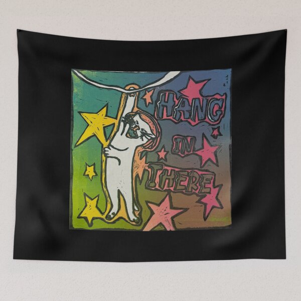 Item preview, hang in there cat designed and sold by Oxery.