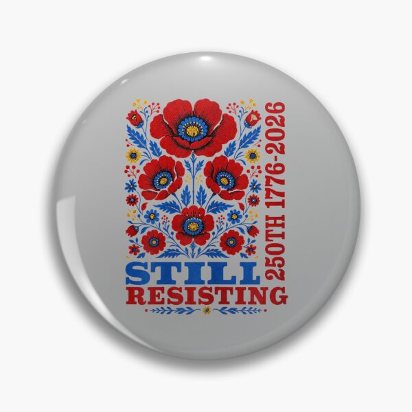 Item preview, Still Resisting 250th 1776 2026 Floral USA 250 Years designed and sold by ArleneRowe.
