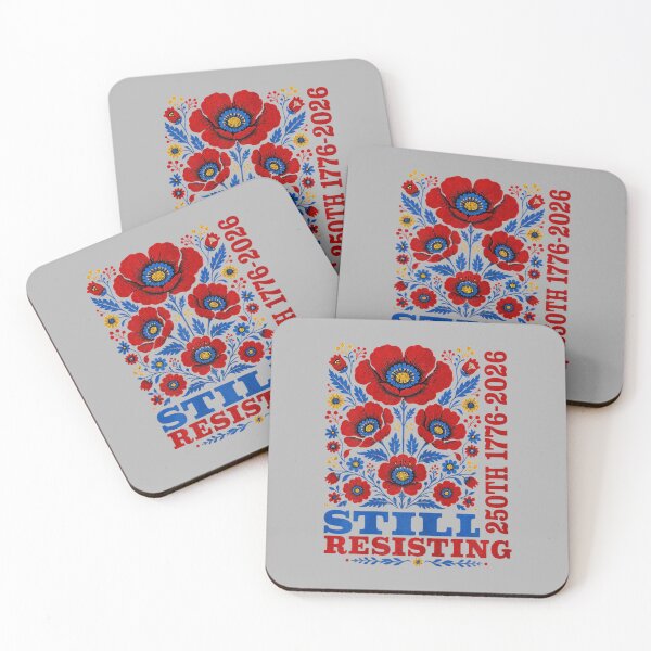 Item preview, Still Resisting 250th 1776 2026 Floral USA 250 Years designed and sold by ArleneRowe.