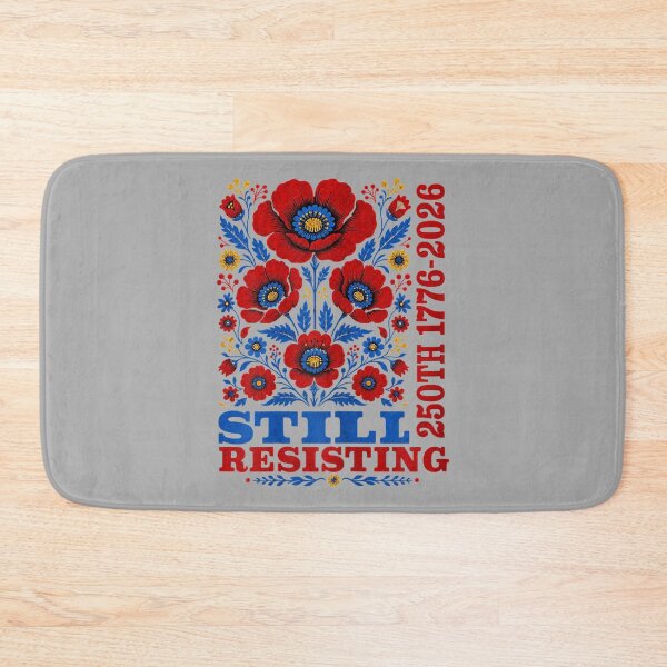 Item preview, Still Resisting 250th 1776 2026 Floral USA 250 Years designed and sold by ArleneRowe.
