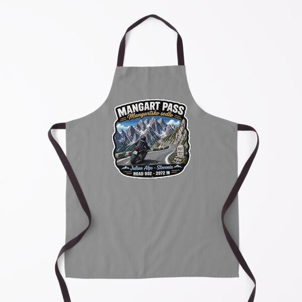 Item preview, Mangart Pass Julian Alps Slovenia Motorcycle Sticker TShirt 01 designed and sold by OuterShellUK.