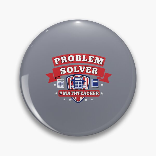 Item preview, Problem Solver Math Teacher Education Professional designed and sold by SofiBlair.