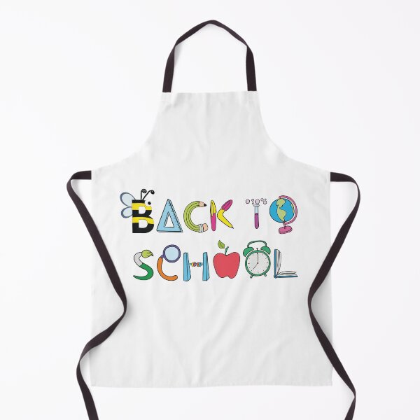 Item preview, Colorful Back To School Supplies Typography  designed and sold by gillaarts.