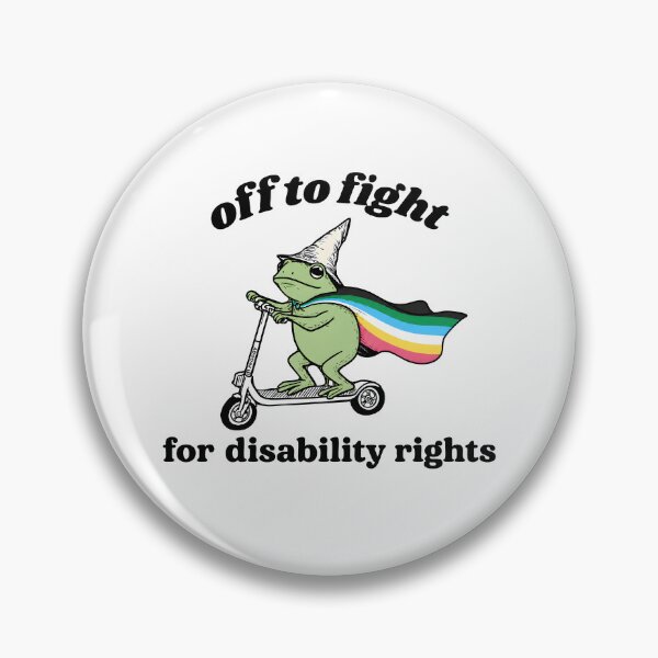 Item preview, Off to Fight for Disability Rights designed and sold by Rucrative5698.