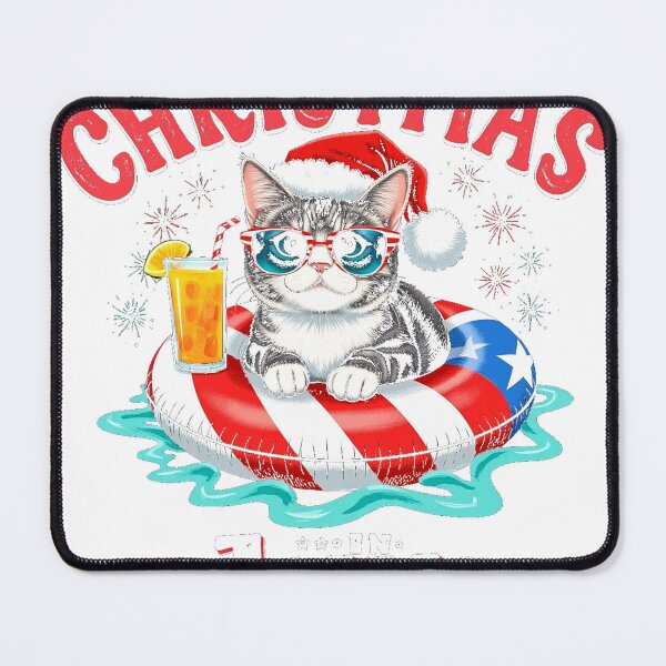 Item preview, Christmas In July Chillin Through 250 Years Cat designed and sold by icm4639.