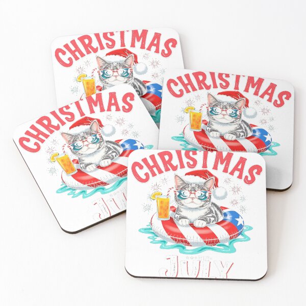 Item preview, Christmas In July Chillin Through 250 Years Cat designed and sold by icm4639.