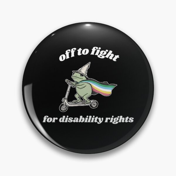 Item preview, Off To Fight For Disability Rights designed and sold by kar buncles.