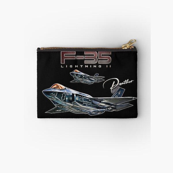 Item preview, Lockheed Martin F-35 Lightning II Panther Stealth Fighter Jet Military Aviation Graphic designed and sold by Aerolovers.