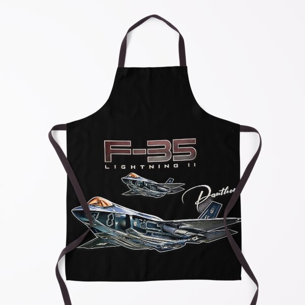 Item preview, Lockheed Martin F-35 Lightning II Panther Stealth Fighter Jet Military Aviation Graphic designed and sold by Aerolovers.