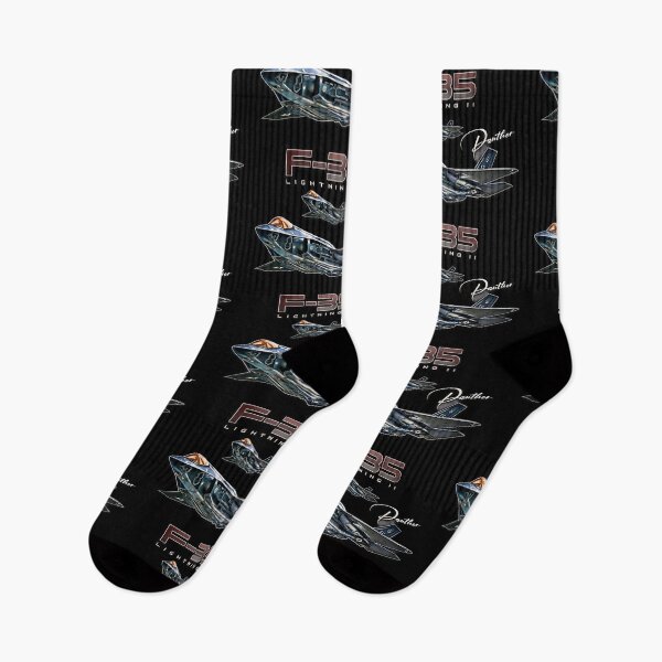Item preview, Lockheed Martin F-35 Lightning II Panther Stealth Fighter Jet Military Aviation Graphic designed and sold by Aerolovers.
