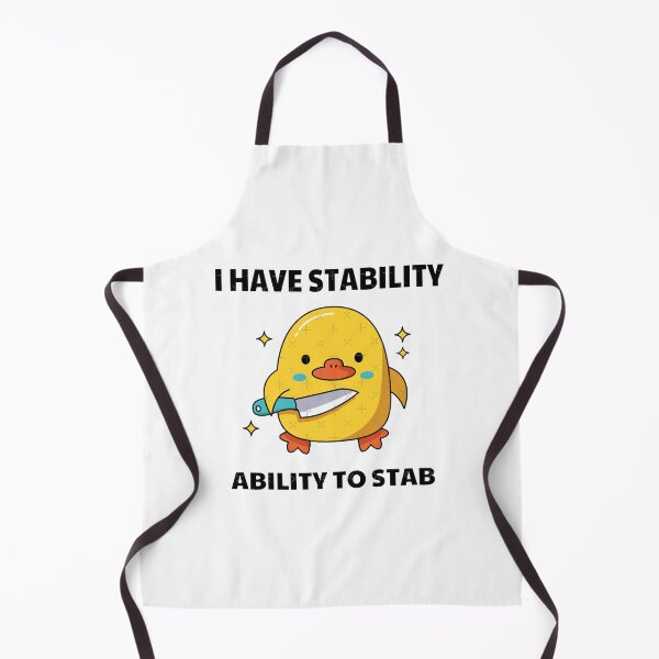 Item preview, i have stability ability to stab funny meme designed and sold by Oxery.