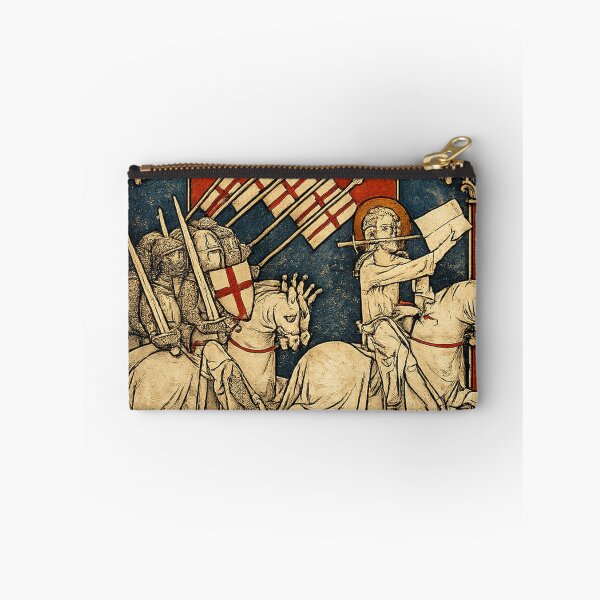 Item preview, The Armed Pilgrimage, Medieval Crusader Knights Manuscript Art. T-Shirt, HEMA, re-enactment designed and sold by blackdoggdesign.