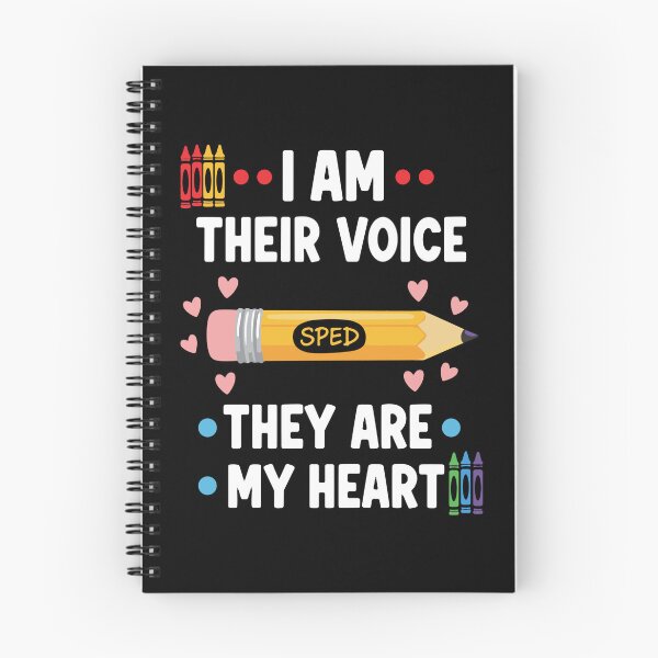 Item preview, I Am Their Voice They Are My Heart Special Education Sped Teacher designed and sold by PopStars1993.