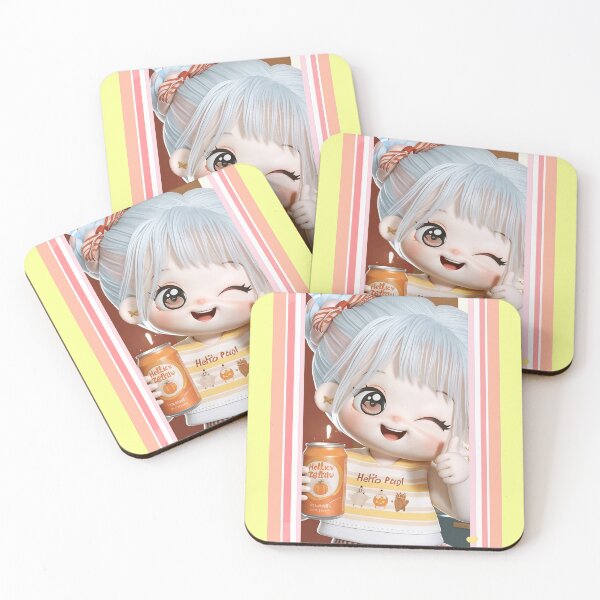 Item preview, Cheerful Thumbs-Up Pastel Doll Art designed and sold by Nicole_83.