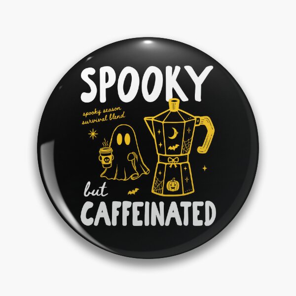 Item preview, Spooky But Caffeinated designed and sold by cabanalunaire.