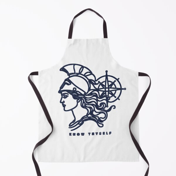 Item preview, Athena Know Thyself Minimalist Line Art designed and sold by Lolik Designs.