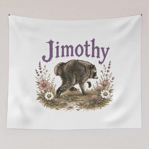 Item preview, jimothy the raccoon designed and sold by Oxery.