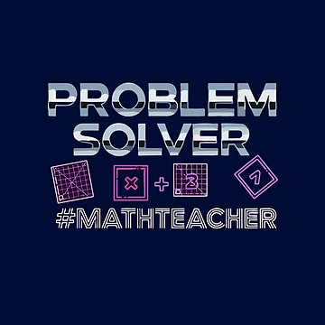 Artwork thumbnail, Problem Solver Mathteacher by SofiBlair