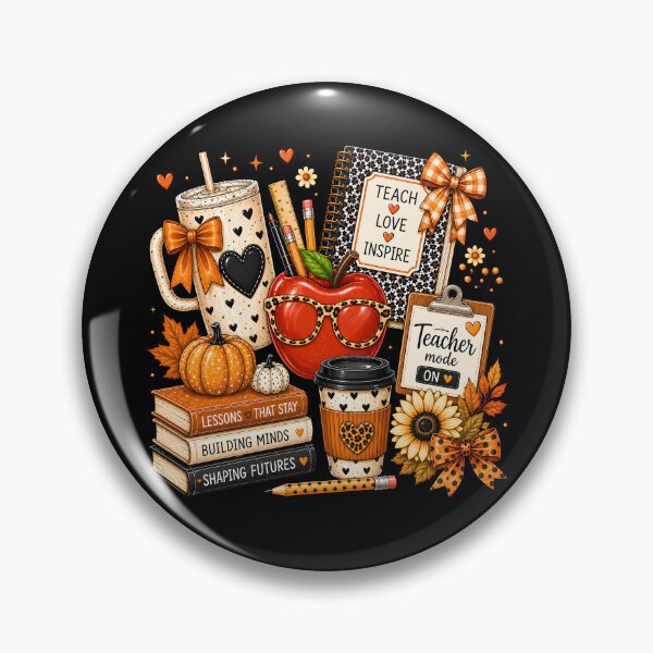 Item preview, Teacher Fall Vibes designed and sold by yobochart.