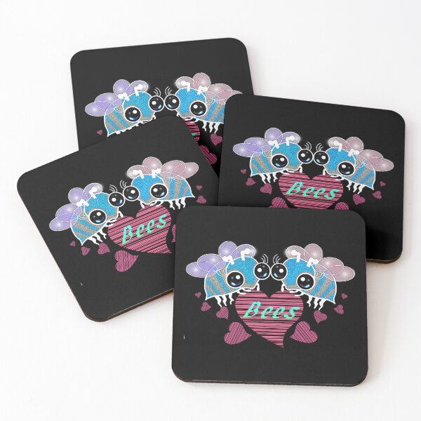 Item preview, Happy Bees  designed and sold by Shirley cute art .