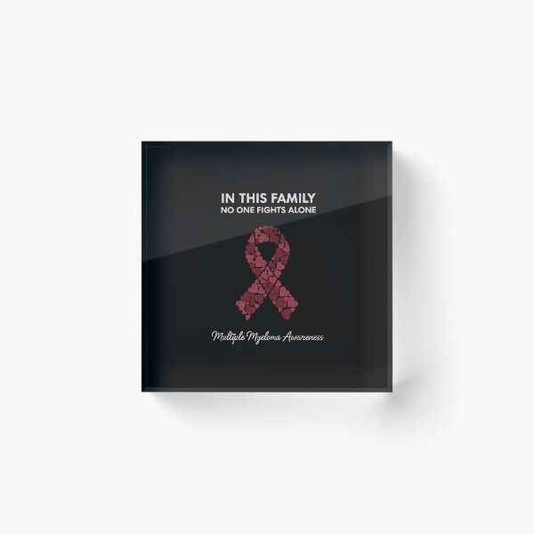 Item preview, In This Family No One Fights Alone Multiple Myeloma Awareness Family Support designed and sold by PopStars1993.