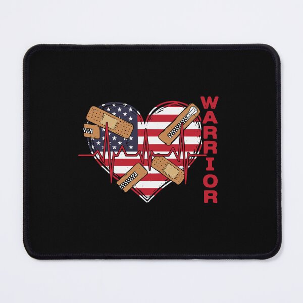 Item preview, Warrior Open Heart Surgery Survivor American Heart designed and sold by SofiBlair.