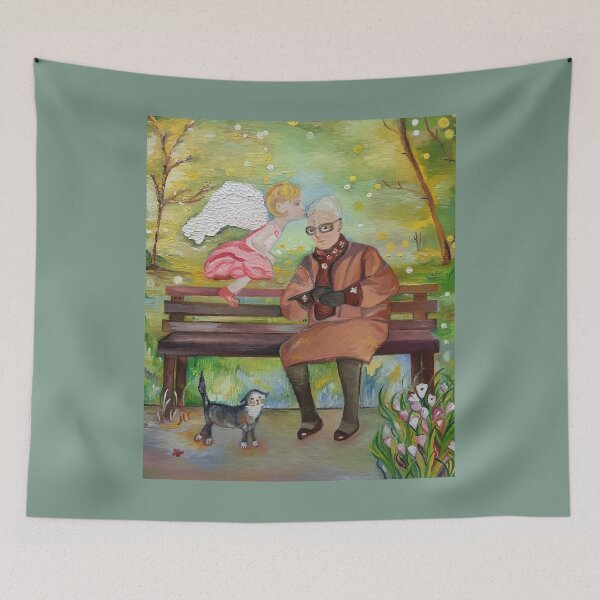 Item preview, May the Angels Protect our Grandmothers designed and sold by MariaSibireva.