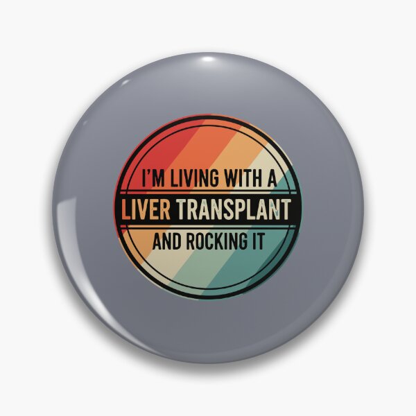 Item preview, I'm Living With A Liver Transplant And Rocking It Organ Recipient Survivor Warrior designed and sold by SofiBlair.