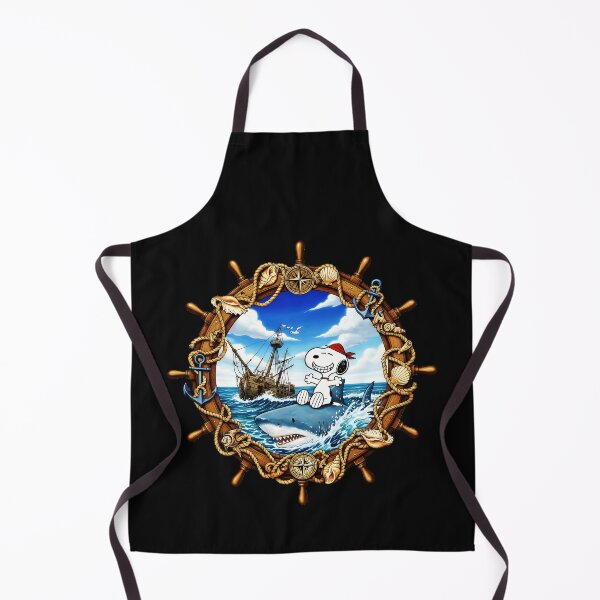 Item preview, Snoopy Pirate Shark Nautical Ocean Adventure designed and sold by NovaNeal.