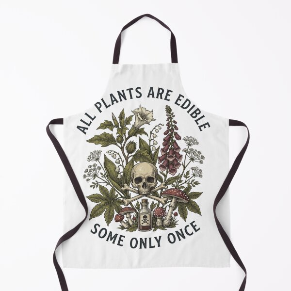 Item preview, All Plants Are Edible Some Only Once Dark Academia Poisonous Plant designed and sold by raedattia.