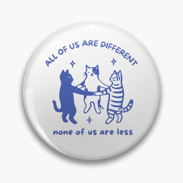 Item preview, All Of Us Are Different Cat designed and sold by Rucrative5698.