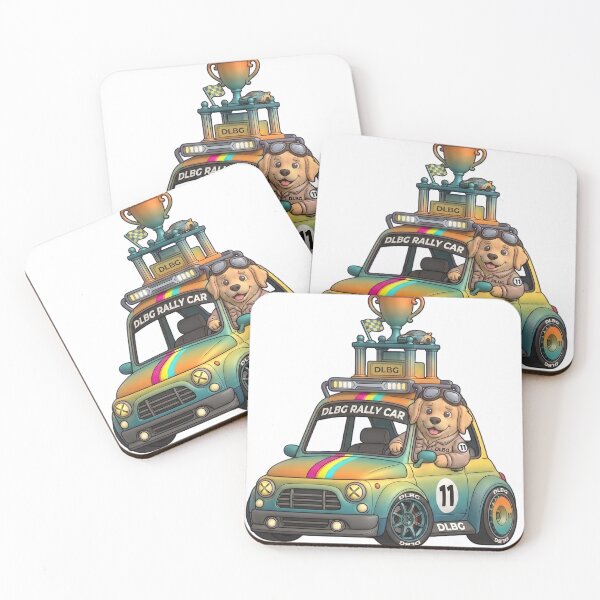 Item preview, DLBG Doggy Rally Car Winner  designed and sold by DLBG-STORE.