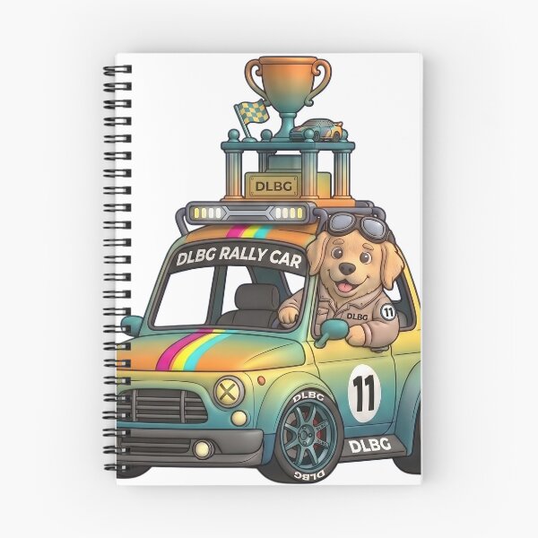 Item preview, DLBG Doggy Rally Car Winner  designed and sold by DLBG-STORE.