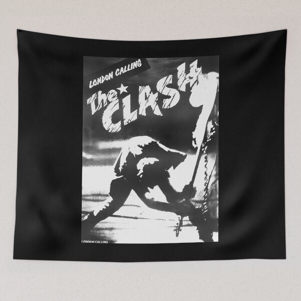 Item preview, london calling black and white star designed and sold by thedeepart.