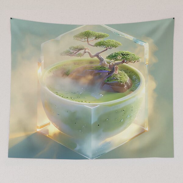 Item preview, Matcha Oasis designed and sold by ONYX Pixee.