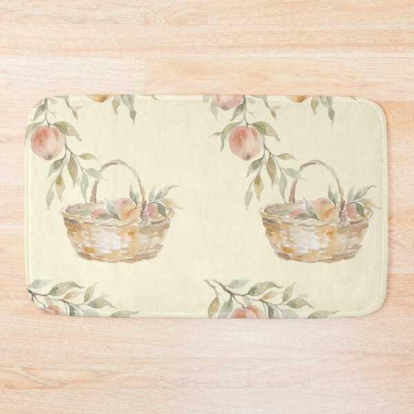 Item preview, "End of Summer" Limited Collection Peach Harvest Watercolor Art designed and sold by GrabaHuk.