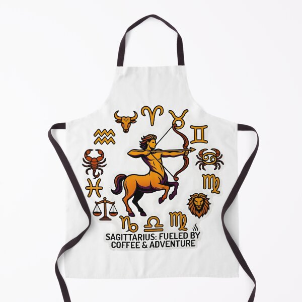 Item preview, Sagittarius Fueled By Coffee Adventure designed and sold by Zodiac Celestial Art.