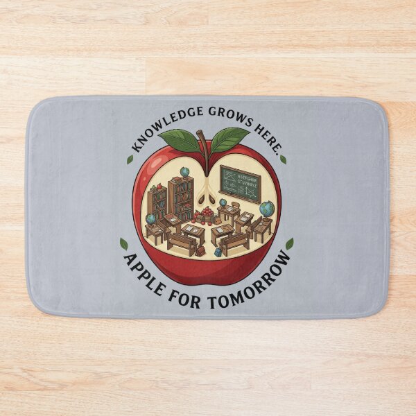 Item preview, Apple For Tomorrow Back to School Artwork | Premium Education Design designed and sold by Amr Darwish Graphic designer.
