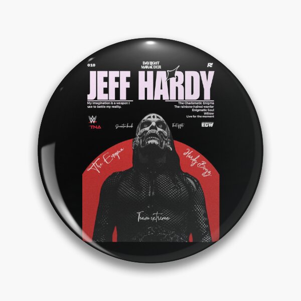Item preview, Jeff Hardy The Charismatic Enigma Vintage Quote Poster Design designed and sold by Sedwalhissan.